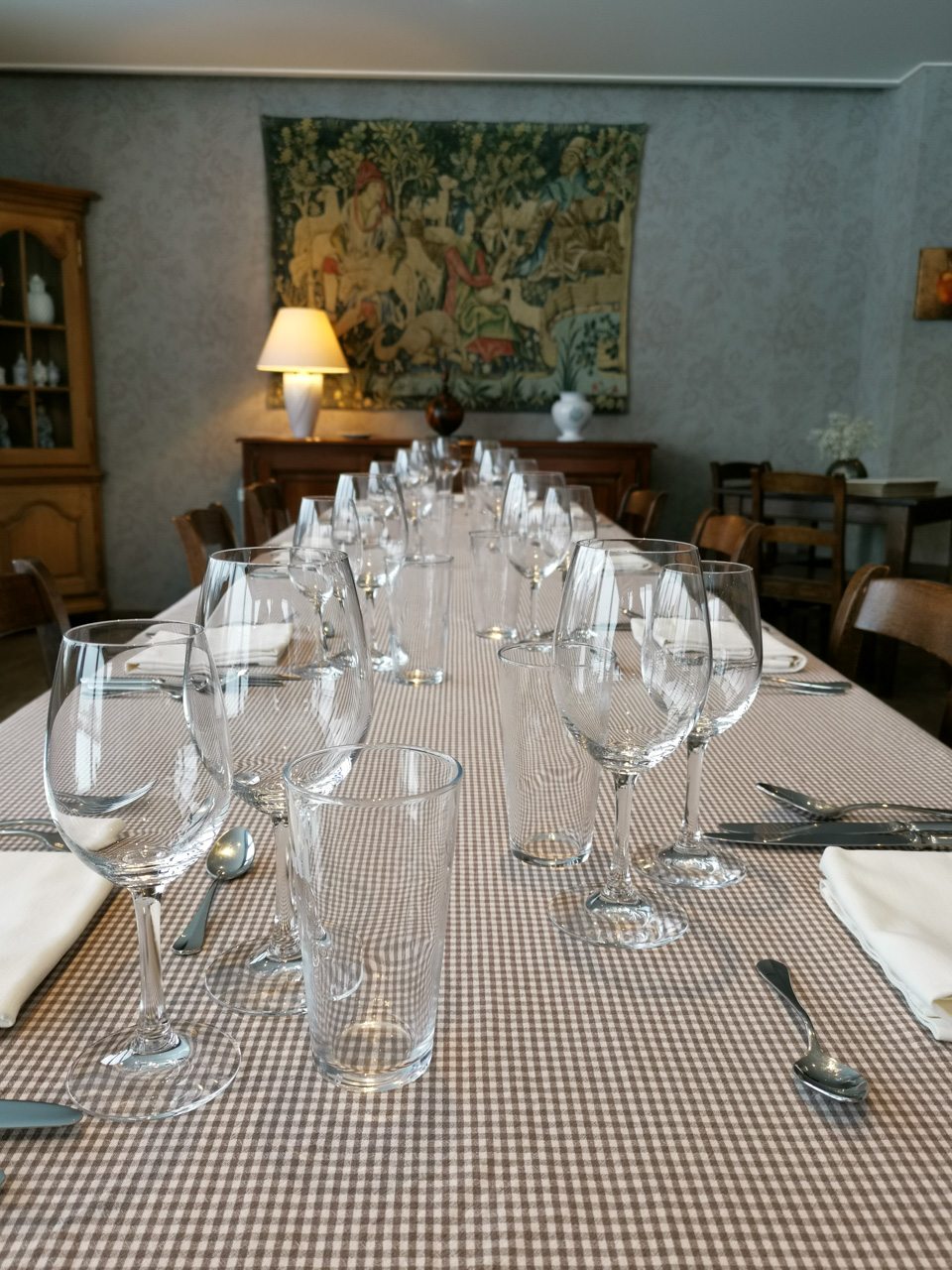 Saint-Hubert en hiver : chez Gaussignac