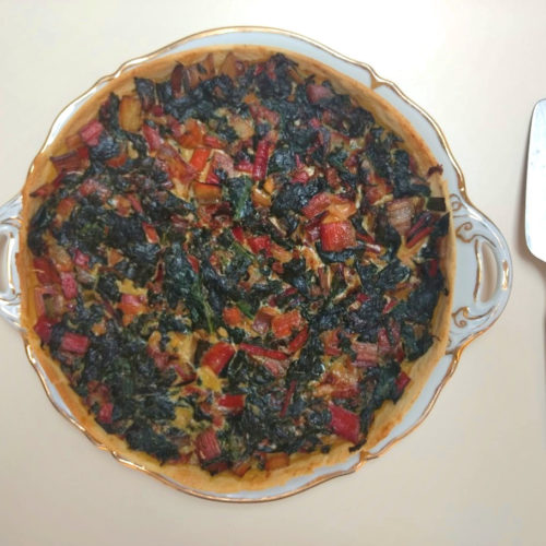 Tarte Aux Blettes Et Aux Epinards Destination Food